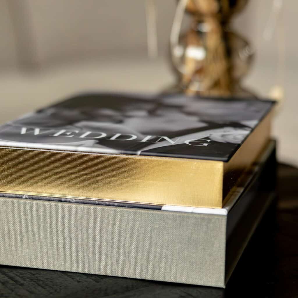 Luxe coffee table album met bijpassende presentatiebox